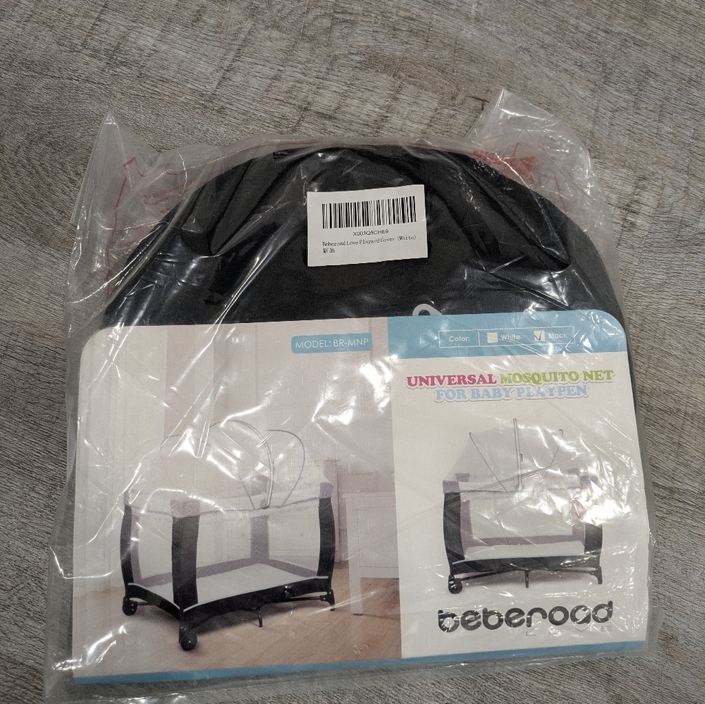 NWT Beberoad Universal Mosquito Net For Baby Play Pen